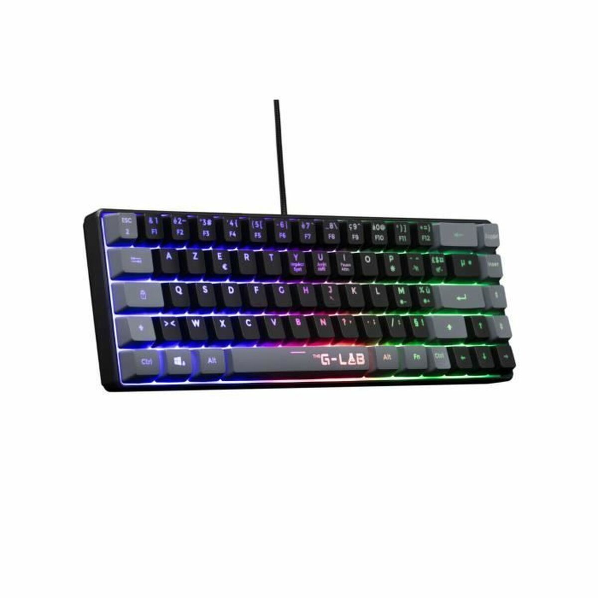 Tastatur The G-Lab Azerty Fransk